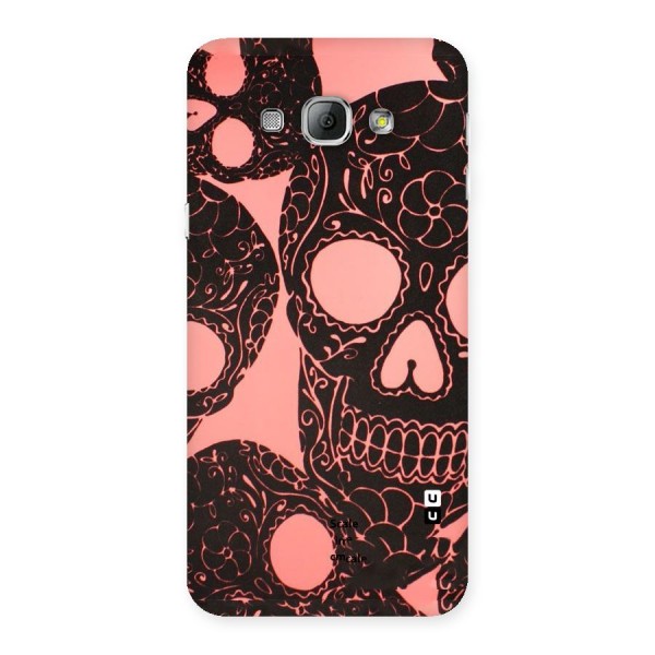 Pink Head Back Case for Galaxy A8