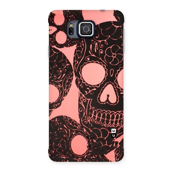 Pink Head Back Case for Galaxy Alpha