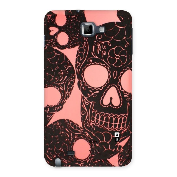 Pink Head Back Case for Galaxy Note