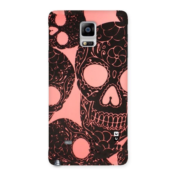 Pink Head Back Case for Galaxy Note 4