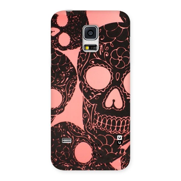 Pink Head Back Case for Galaxy S5 Mini