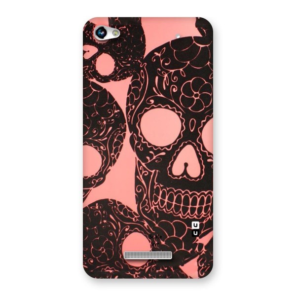 Pink Head Back Case for Micromax Hue 2