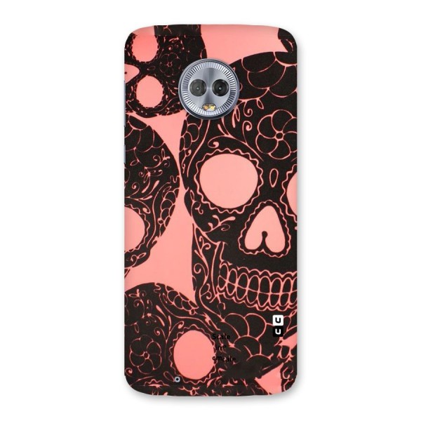 Pink Head Back Case for Moto G6