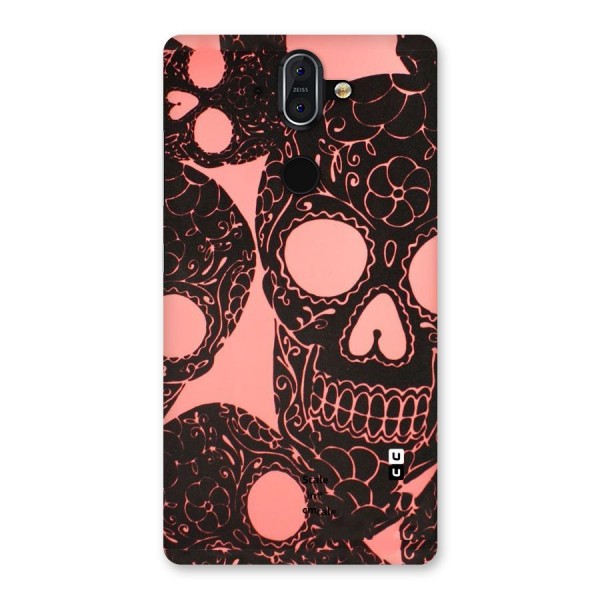 Pink Head Back Case for Nokia 8 Sirocco