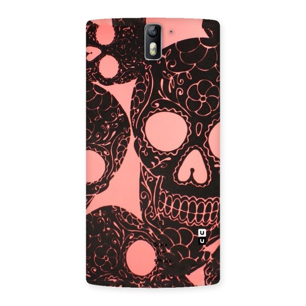 Pink Head Back Case for One Plus One