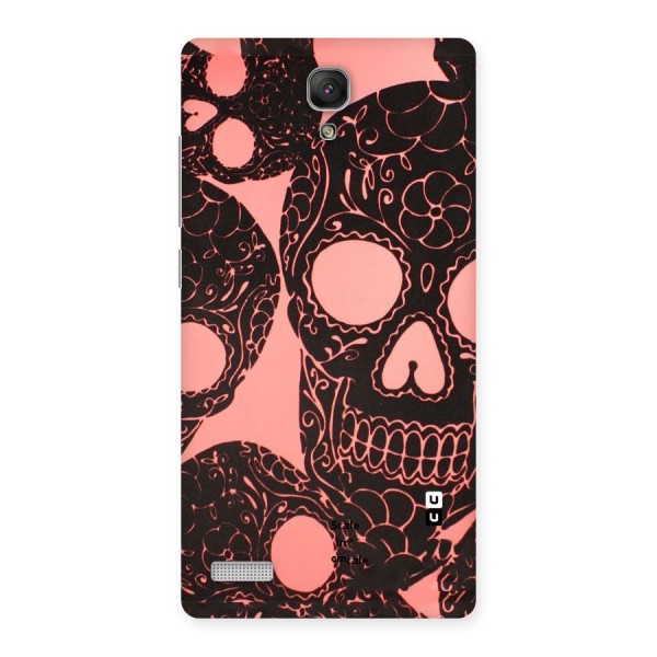 Pink Head Back Case for Redmi Note