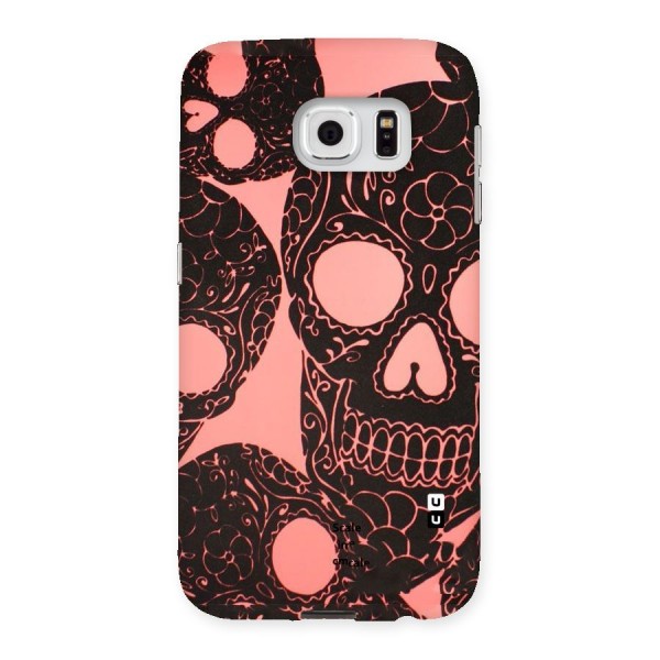 Pink Head Back Case for Samsung Galaxy S6