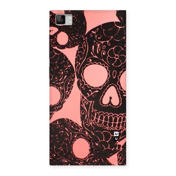 Pink Head Back Case for Xiaomi Mi3