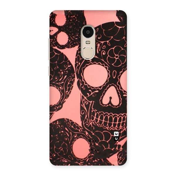 Pink Head Back Case for Xiaomi Redmi Note 4