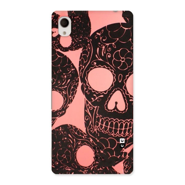 Pink Head Back Case for Xperia M4 Aqua