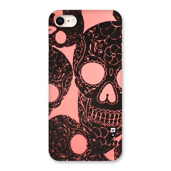 Pink Head Back Case for iPhone 8