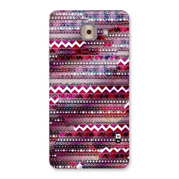 Pink Indie Pattern Back Case for Galaxy J7 Max