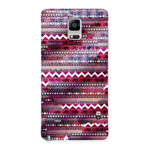 Pink Indie Pattern Back Case for Galaxy Note 4