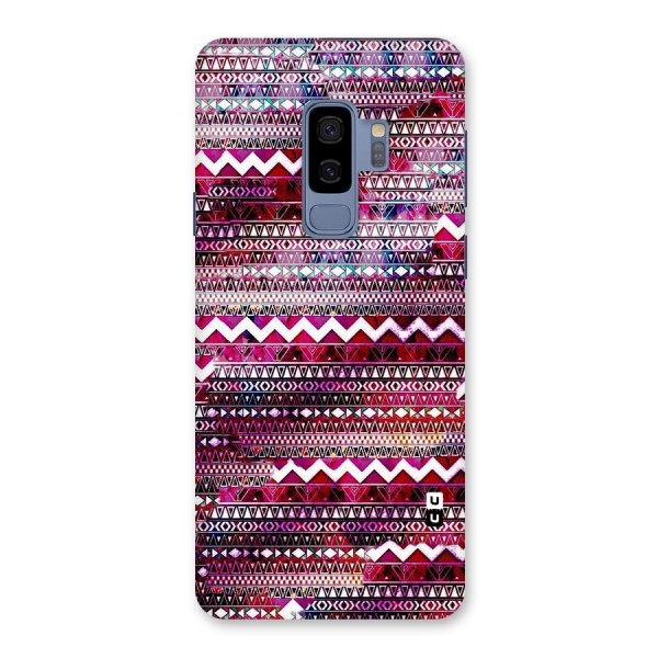 Pink Indie Pattern Back Case for Galaxy S9 Plus