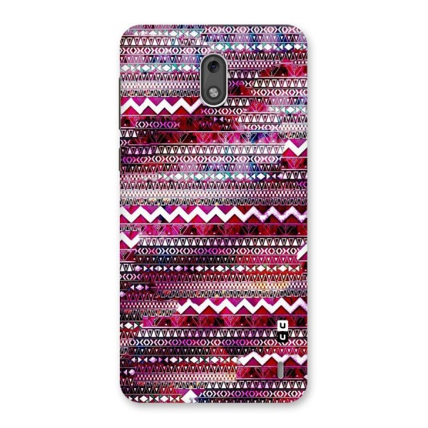 Pink Indie Pattern Back Case for Nokia 2