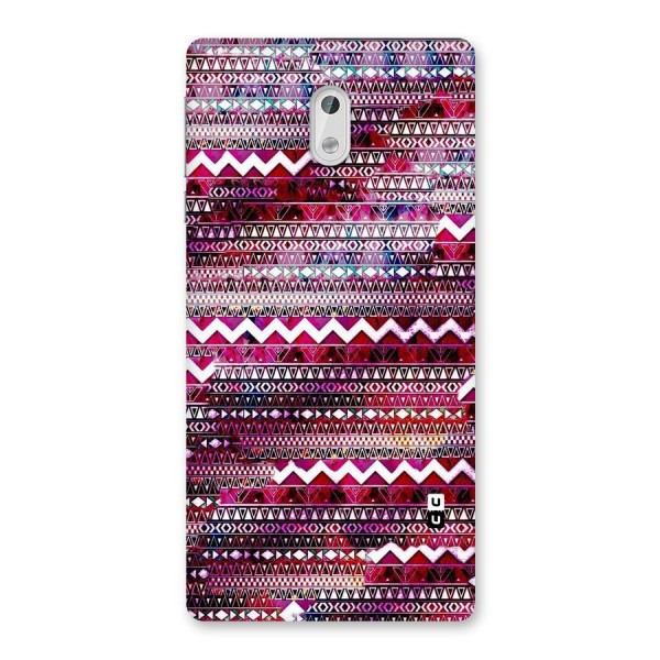 Pink Indie Pattern Back Case for Nokia 3