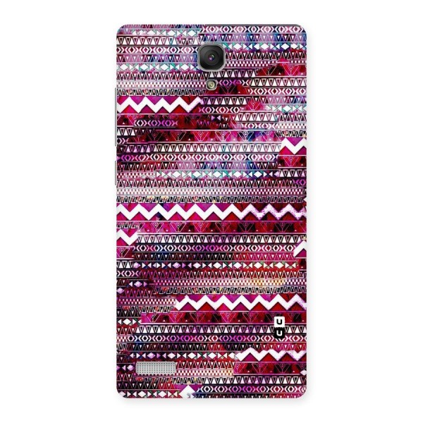 Pink Indie Pattern Back Case for Redmi Note