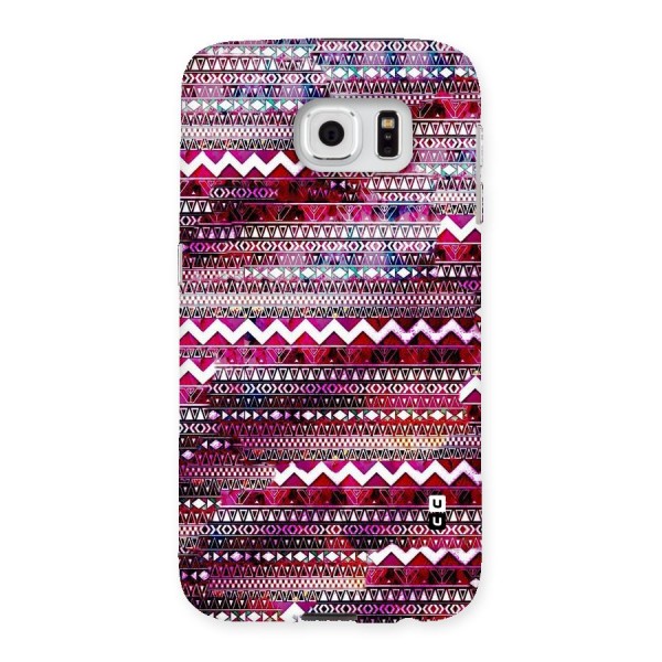 Pink Indie Pattern Back Case for Samsung Galaxy S6