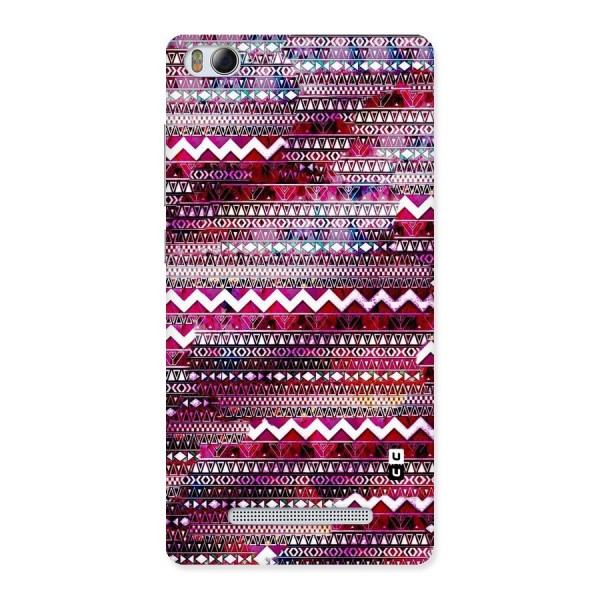 Pink Indie Pattern Back Case for Xiaomi Mi4i