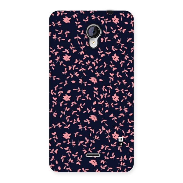 Pink Plant Design Back Case for Micromax Unite 2 A106