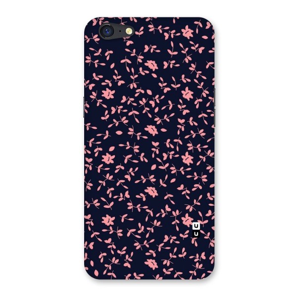 Pink Plant Design Back Case for Oppo A71