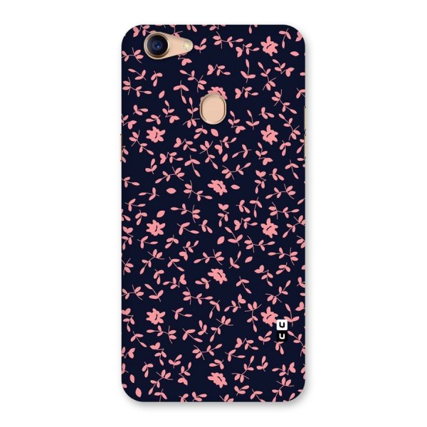 Pink Plant Design Back Case for Oppo F5