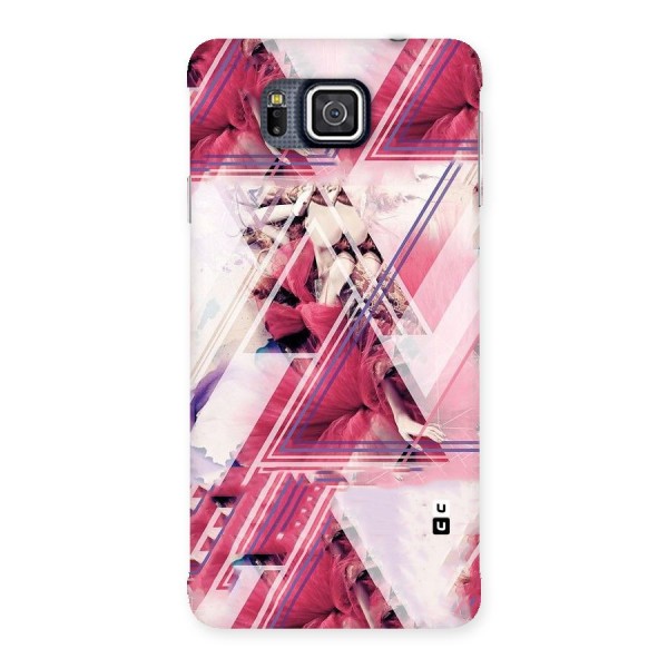 Pink Rose Abstract Back Case for Galaxy Alpha