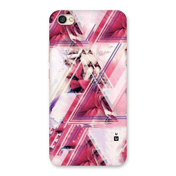 Pink Rose Abstract Back Case for Redmi Y1 Lite