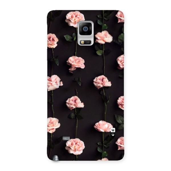 Pink Roses Back Case for Galaxy Note 4