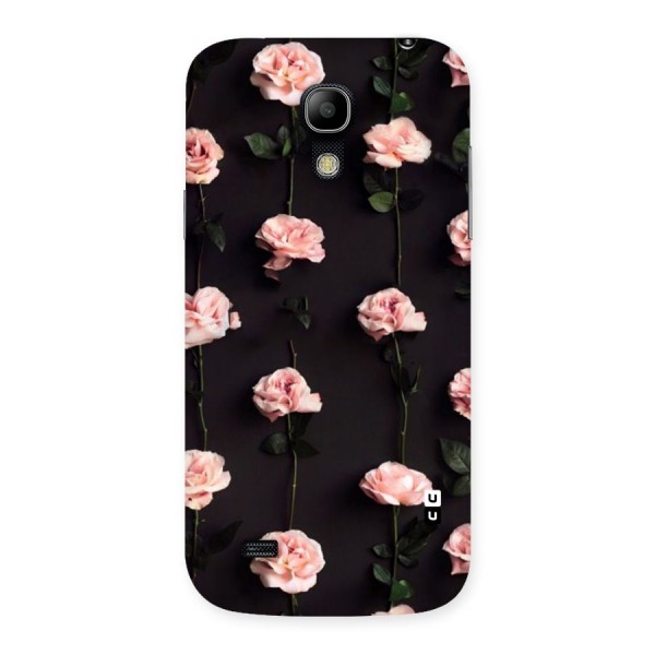 Pink Roses Back Case for Galaxy S4 Mini