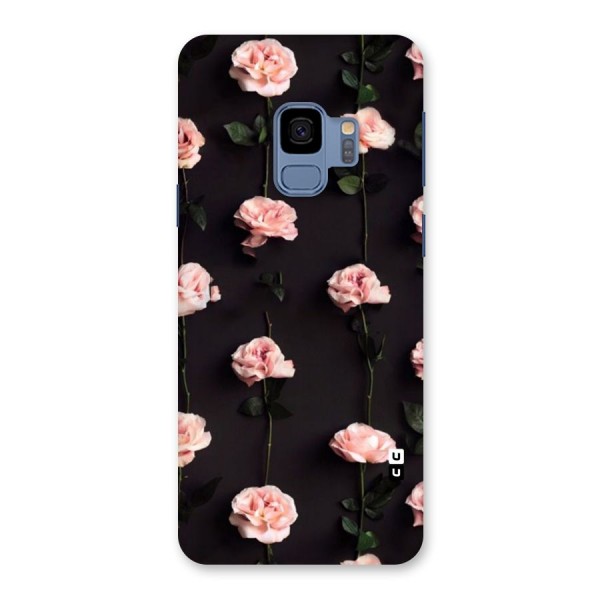 Pink Roses Back Case for Galaxy S9