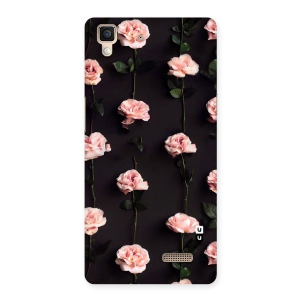 Pink Roses Back Case for Oppo R7