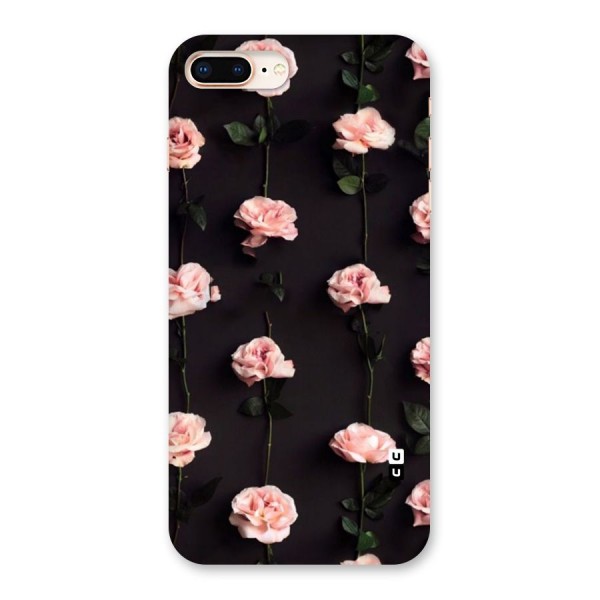 Pink Roses Back Case for iPhone 8 Plus