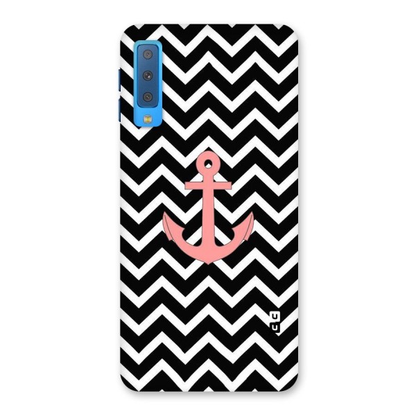 Pink Sailor Back Case for Galaxy A7 (2018)