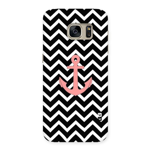 Pink Sailor Back Case for Galaxy S7