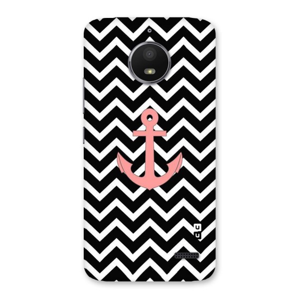 Pink Sailor Back Case for Moto E4