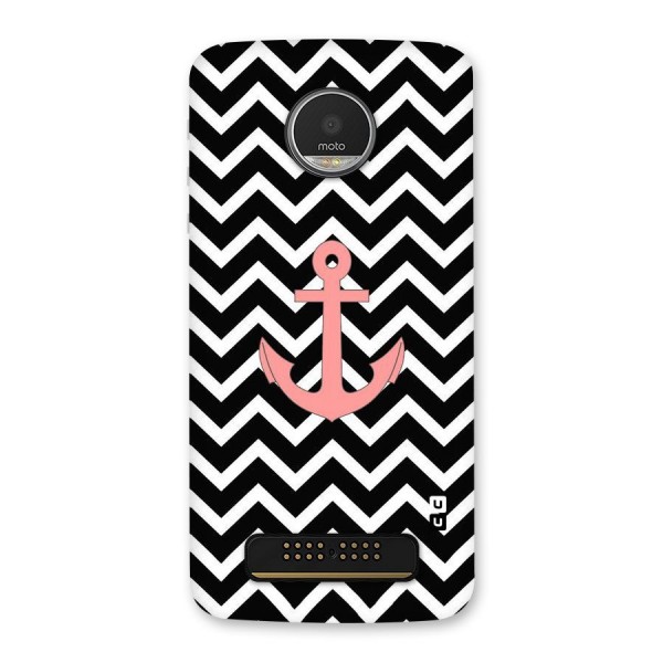 Pink Sailor Back Case for Moto Z Play