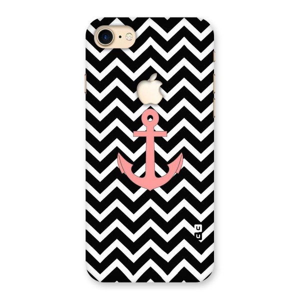 Pink Sailor Back Case for iPhone 7 Apple Cut