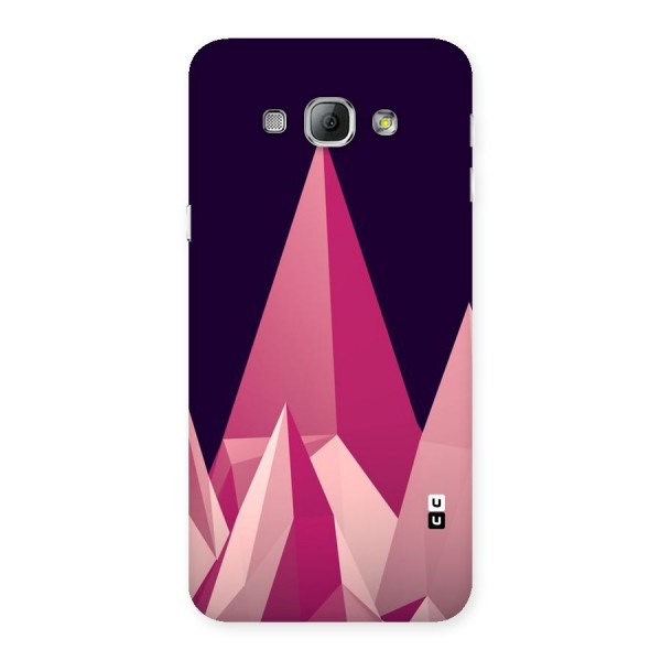 Pink Sharp Back Case for Galaxy A8