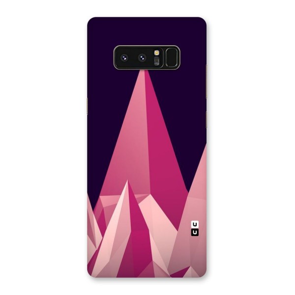 Pink Sharp Back Case for Galaxy Note 8