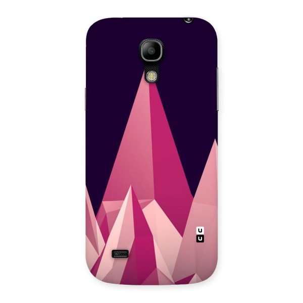 Pink Sharp Back Case for Galaxy S4 Mini