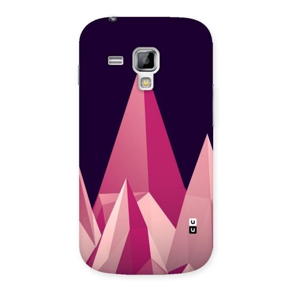 Pink Sharp Back Case for Galaxy S Duos