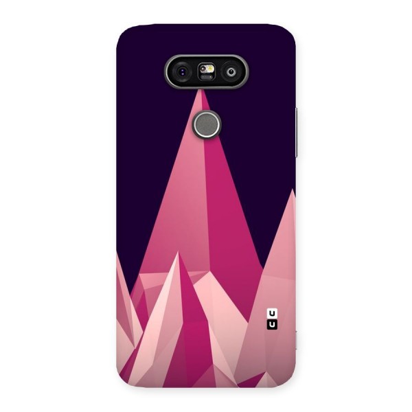 Pink Sharp Back Case for LG G5