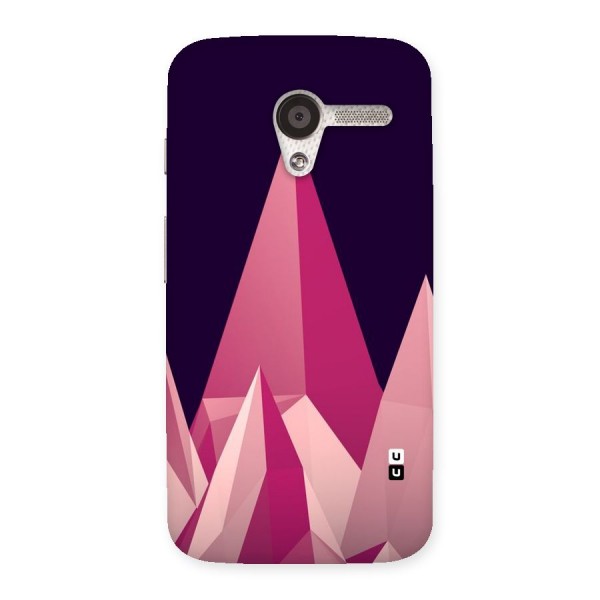 Pink Sharp Back Case for Moto X