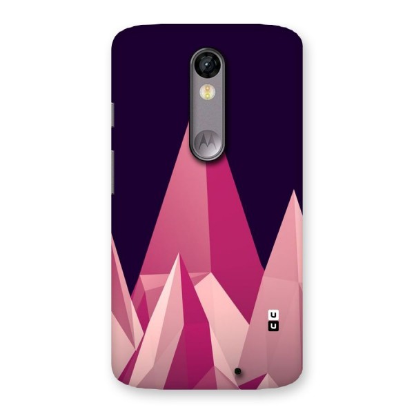 Pink Sharp Back Case for Moto X Force