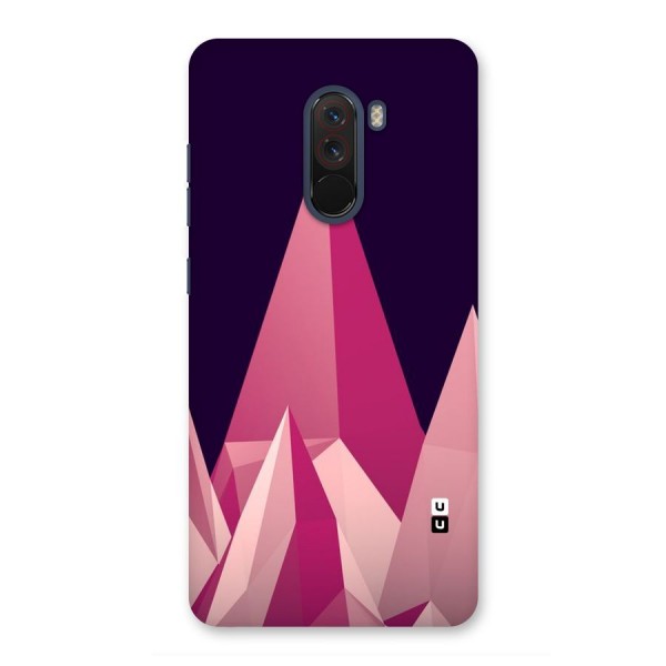 Pink Sharp Back Case for Poco F1