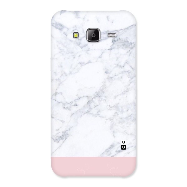 Pink White Merge Marble Back Case for Samsung Galaxy J5