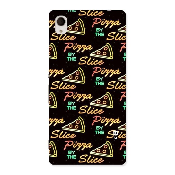 Pizza By Slice Back Case for Xperia M4 Aqua