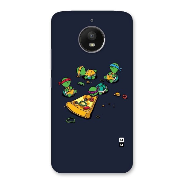 Pizza Overload Back Case for Moto E4 Plus