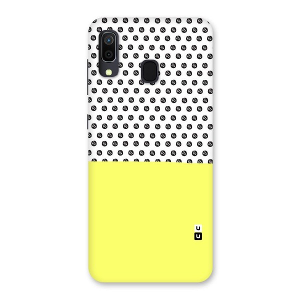 Plain and Pattern Back Case for Galaxy A20